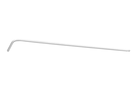 Klucz wpustowy ampulowy gięty bardzo długi z kulką 1.5mm