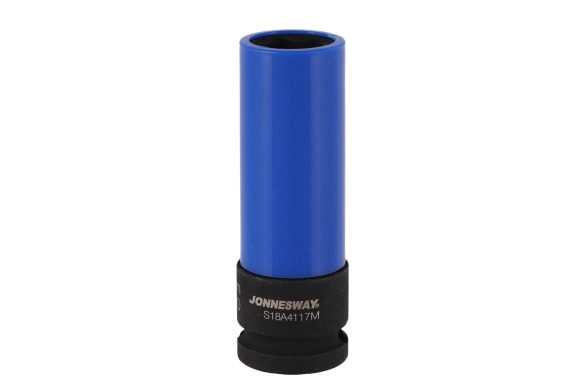 Nasadka udarowa długa 1/2" z magnesem do felg aluminiowych 17mm