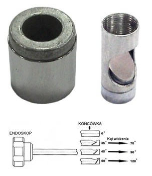 Końcówka magnetyczna 5.5mm video endoskopu