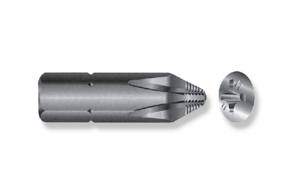 Bit 1/4" krzyżakowy PH2CR x 25mm