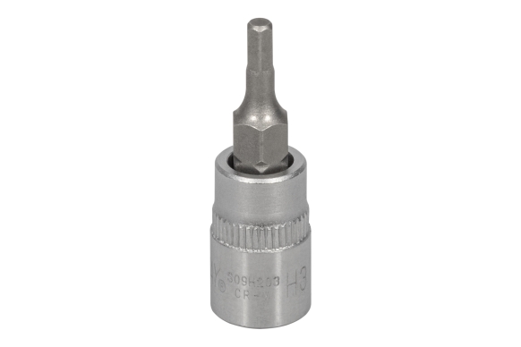 Bit ampulowy H3 x 37mm z nasadką 1/4"