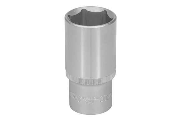 Nasadka długa 1/2" 6-kątna 30mm