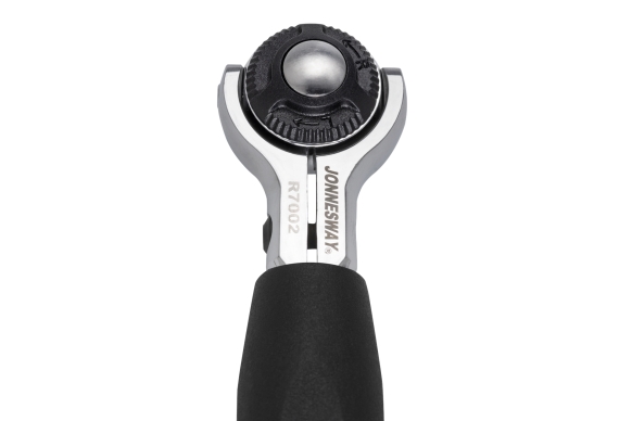 Grzechotka mini z obrotową głowicą z uchywtem T 1/4" 72 zęby