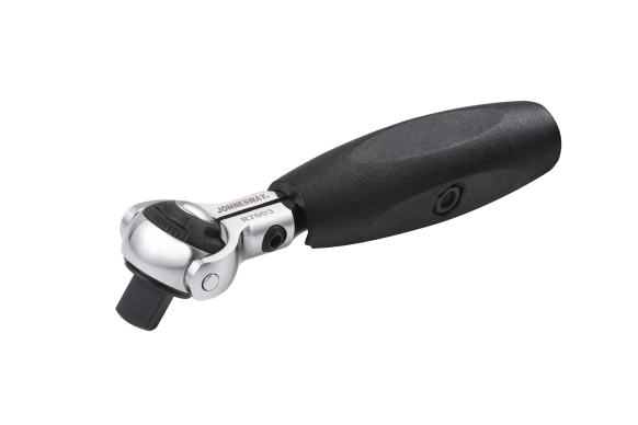 Grzechotka mini z obrotową głowicą z uchywtem T 3/8" 72 zęby
