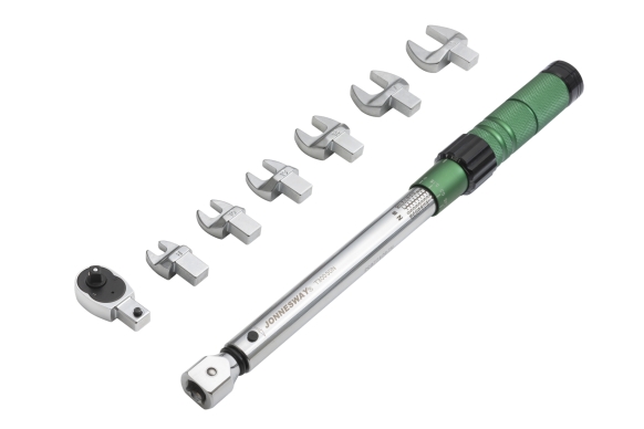 Klucz dynamometryczny 1/4" 4.5-30Nm z wymiennymi końcówkami