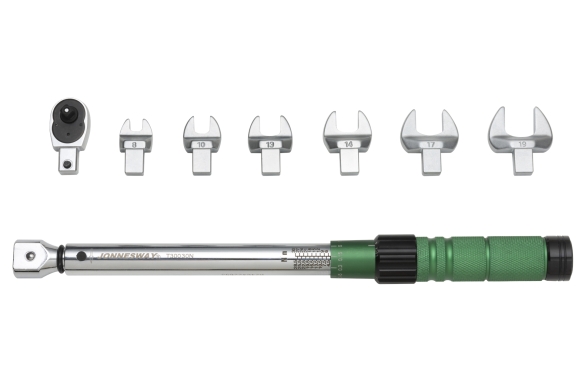 Klucz dynamometryczny 1/4" 4.5-30Nm z wymiennymi końcówkami