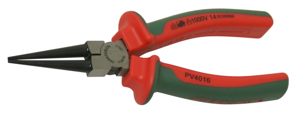 Szczypce proste walcowe 6" izolowane