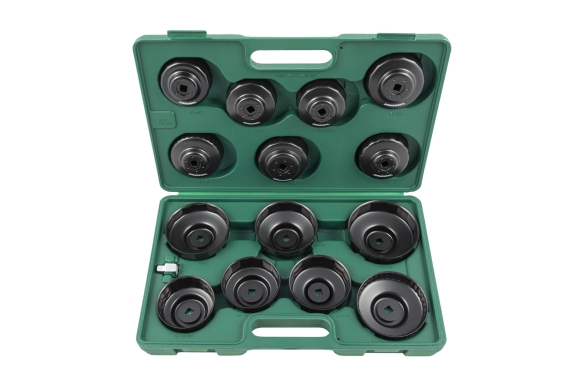 Zestaw 14szt. kluczy nasadowych do filtrów