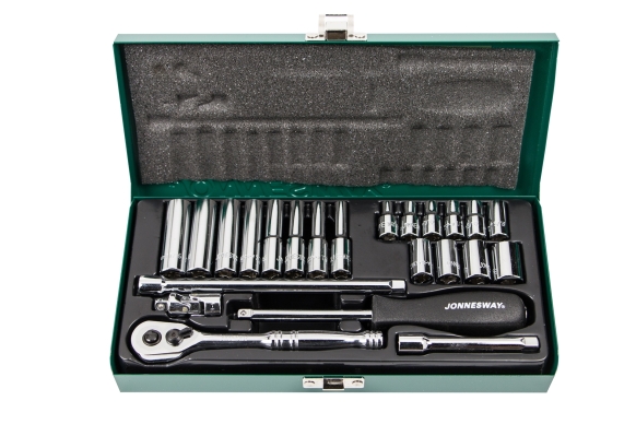 Zestaw 23szt. narzędzi 1/4" calowych