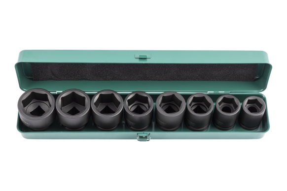 Zestaw 8szt. nasadek udarowych 3/4" 24-41mm