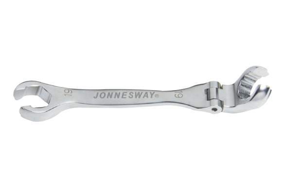 Klucz oczkowy otwarty płasko-przegubowy 9mm