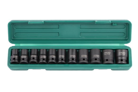 Zestaw 11szt. nasadek udarowych 1/2"