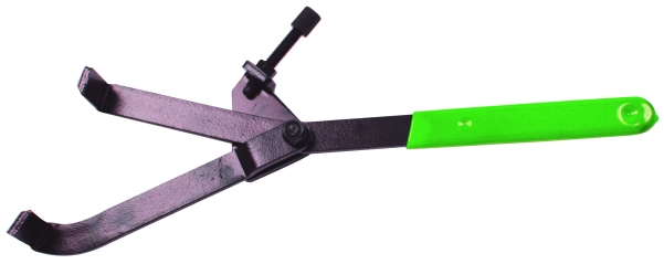 Przyrząd do blokady koła zamachowego