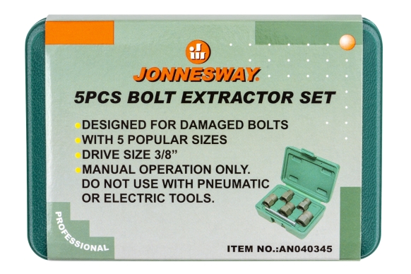 Zestaw nasadek do obrobionych nakrętek