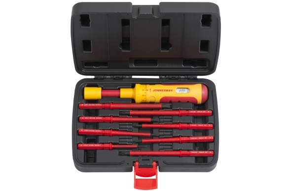 Wkrętak dynamometryczny izolowany 1-6Nm z zestawem wymiennych grotów