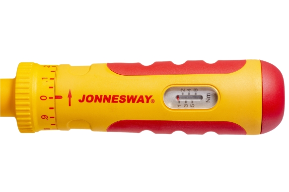 Wkrętak dynamometryczny izolowany 1-6Nm z zestawem wymiennych grotów