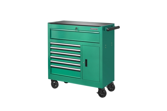 Wózek narzędziowy 7-szufladowy 42" z szafką