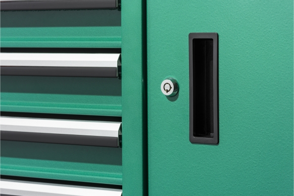 Wózek narzędziowy 7-szufladowy 42" z szafką