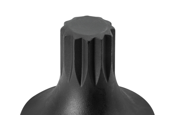 Bit udarowy SPLINE M16 x 61mm z nasadką 3/4"