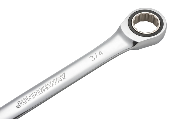 Klucz płasko-oczkowy z grzechotką calowy 3/4"