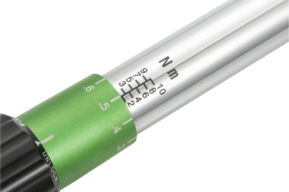Klucz dynamometryczny 1/4" 2-10Nm z aluminiową rękojeścią