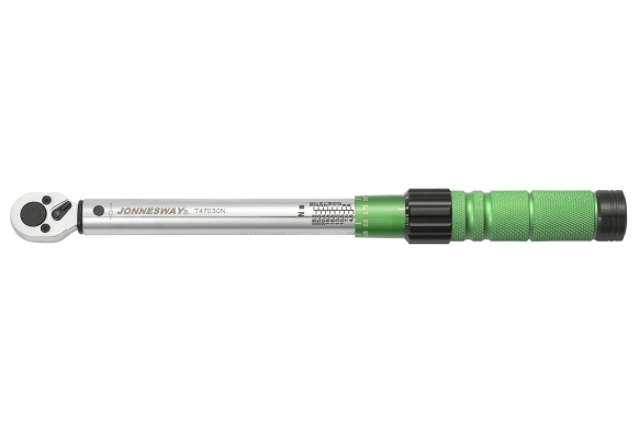 Klucz dynamometryczny 1/4" 4.5-30Nm z aluminiową rękojeścią
