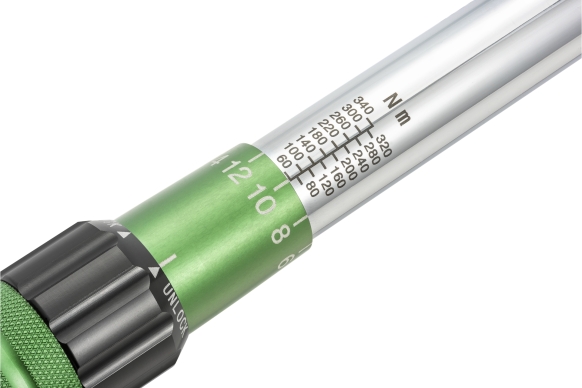 Klucz dynamometryczny 1/2" 60-340Nm z aluminiową rękojeścią