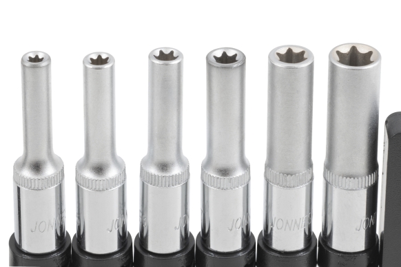 Zestaw 6szt. nasadek długich 1/4" E-TORX