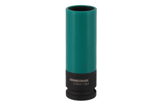 Nasadka udarowa długa 1/2" z magnesem do felg aluminiowych 19mm