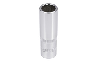Nasadka długa 1/2" 12-kątna 17mm