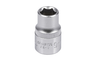 Nasadka 3/8" 6-kątna 9mm