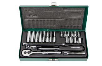 Zestaw 23szt. narzędzi 1/4" calowych