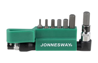 Zestaw bitów 1/4" ampulowych L=30mm z uchwytem