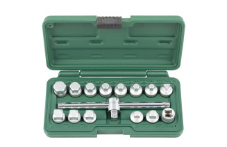 Zestaw 15szt. kluczy do korka oleju 3/8"