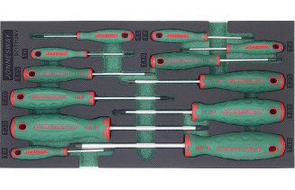 Zestaw 12szt. wkrętaków TORX we wkładce EVA