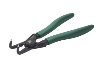 Szczypce wzmocnione do pierścieni Seegera 7" zewnętrzne wygięte 19-60mm