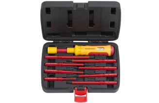 Wkrętak dynamometryczny izolowany 1-6Nm z zestawem wymiennych grotów