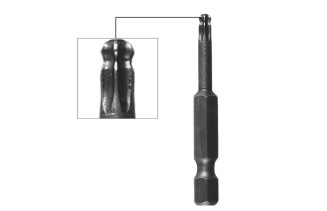 Bit do wkrętarki 1/4" TORX z kulką T20 x 50mm