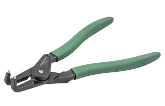 Szczypce wzmocnione do pierścieni Seegera 9" zewnętrzne wygięte 40-100mm